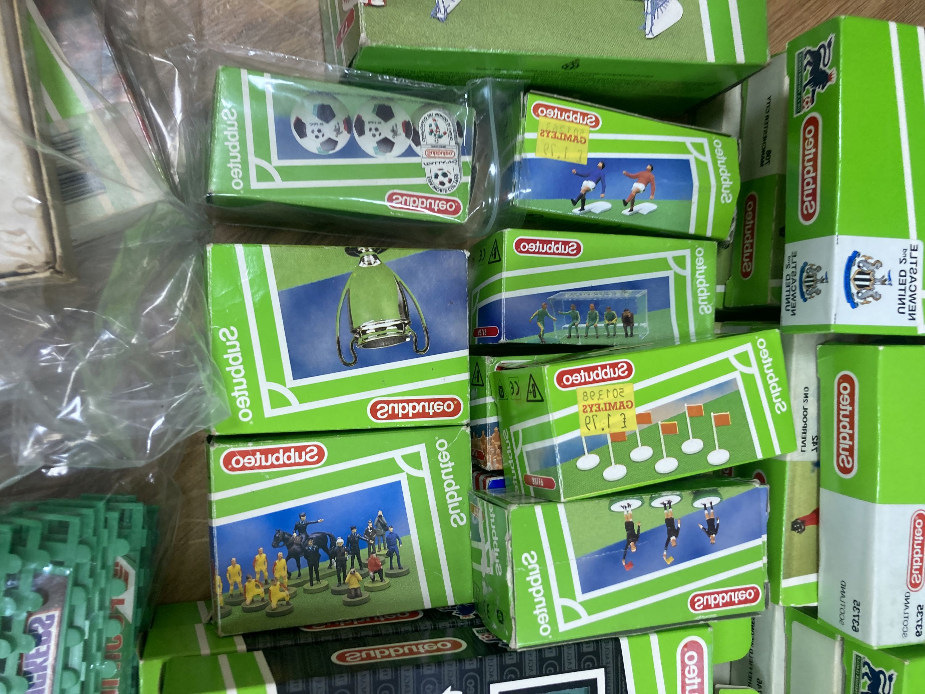 A collection of Subbuteo